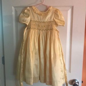 Laura Ashley size 4 yellow dress